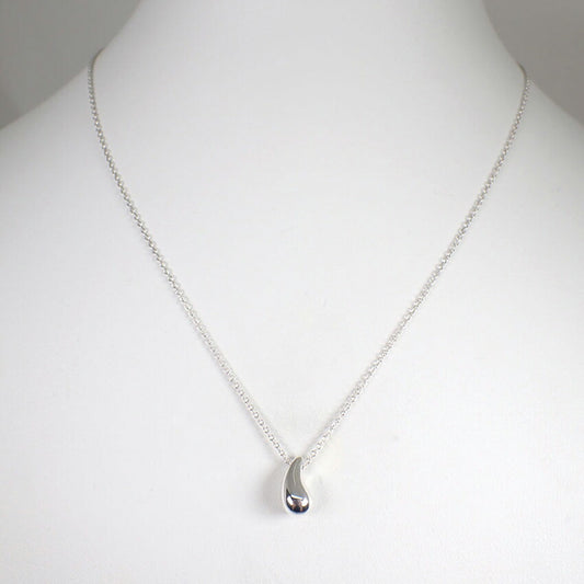 【中古】TIFFANY/ティファニー 925 ティアドロップ ペンダント/ネックレス/j258-9
