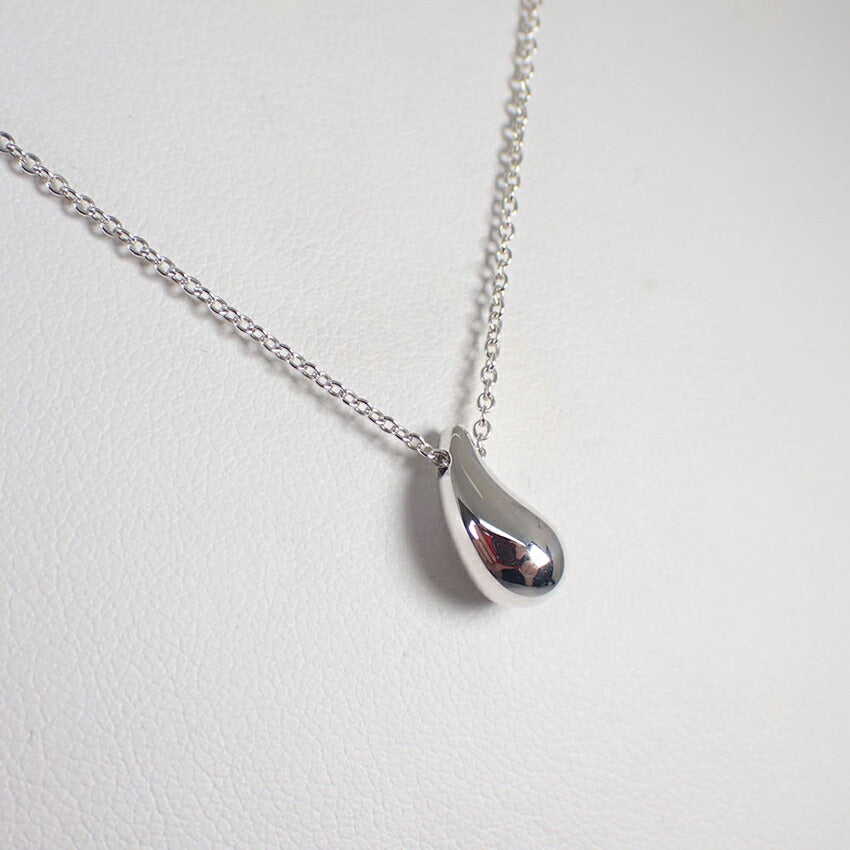 【中古】TIFFANY/ティファニー 925 ティアドロップ ペンダント/ネックレス/j258-9