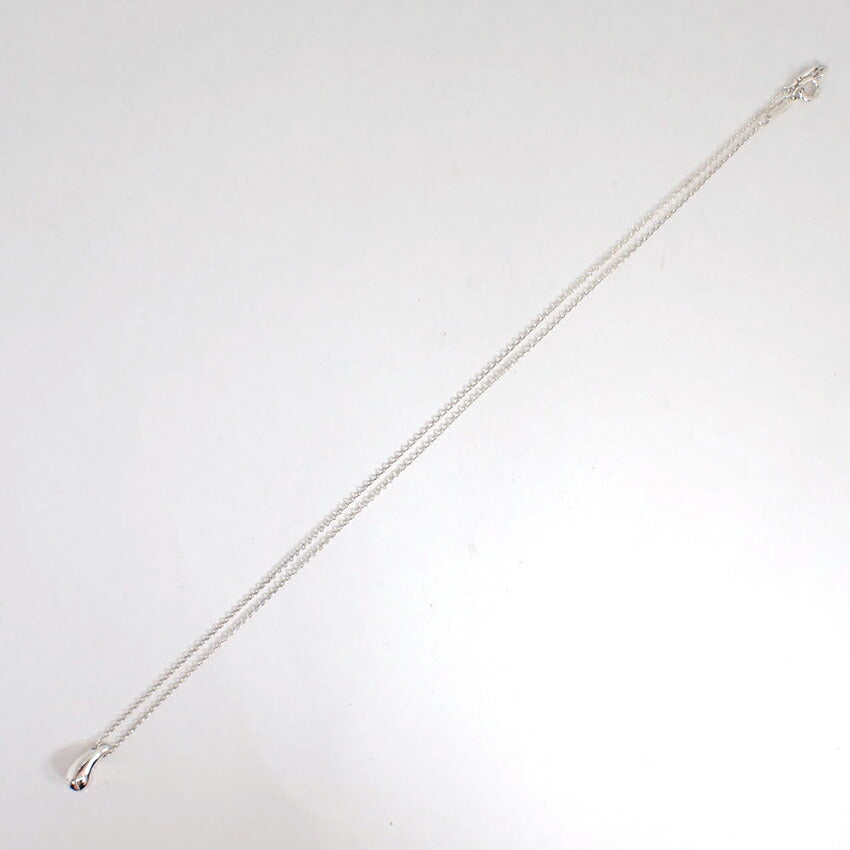 【中古】TIFFANY/ティファニー 925 ティアドロップ ペンダント/ネックレス/j258-9