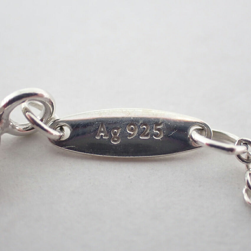 【中古】TIFFANY/ティファニー 925 ティアドロップ ペンダント/ネックレス/j258-9