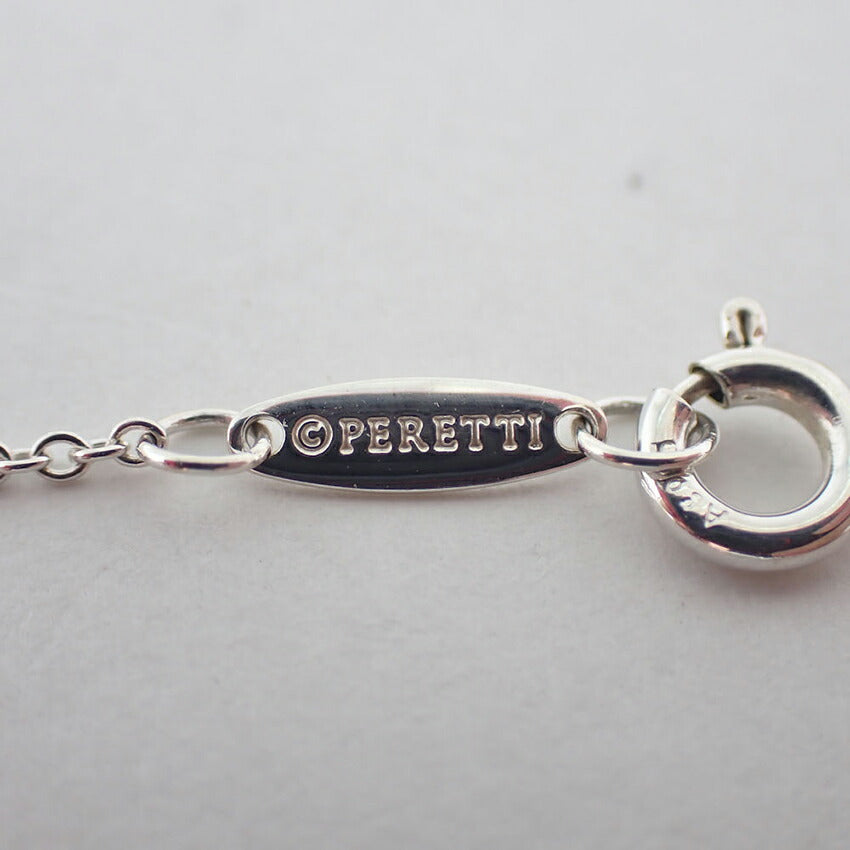 【中古】TIFFANY/ティファニー 925 ティアドロップ ペンダント/ネックレス/j258-9