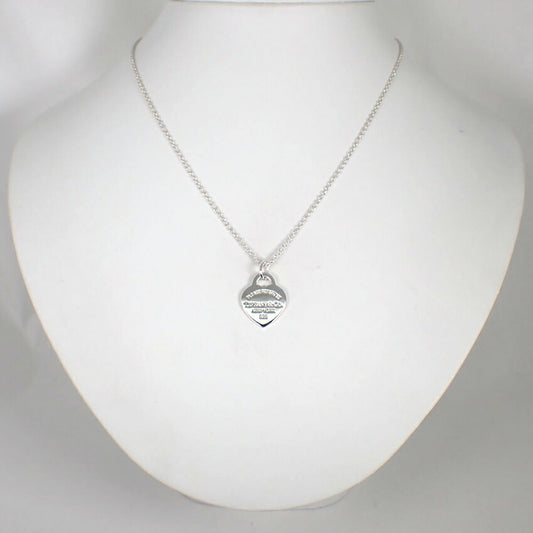 【中古】TIFFANY/ティファニー 925/エナメル リターントゥティファニー ピンクハートタグ ペンダント/j259-9