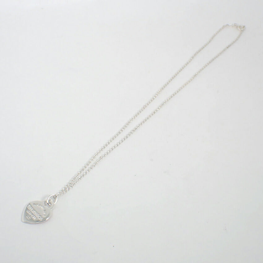 【中古】TIFFANY/ティファニー 925/エナメル リターントゥティファニー ピンクハートタグ ペンダント/j259-9