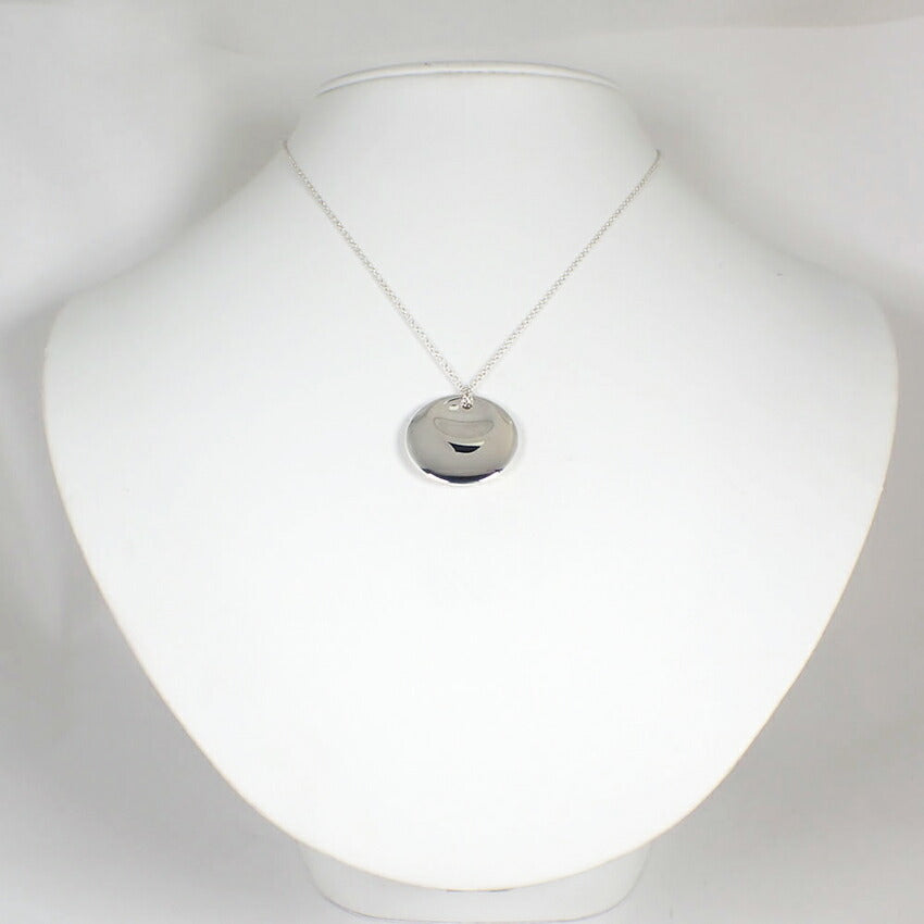 【中古】TIFFANY/ティファニー 925 ラウンド ペンダント/ネックレス/j260-5