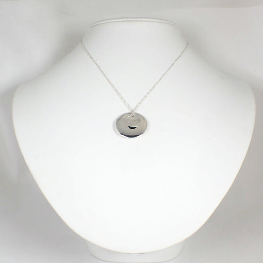 【中古】TIFFANY/ティファニー 925 ラウンド ペンダント/ネックレス/j260-5