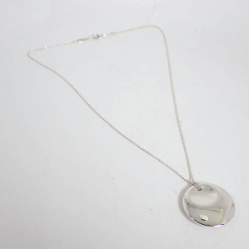【中古】TIFFANY/ティファニー 925 ラウンド ペンダント/ネックレス/j260-5