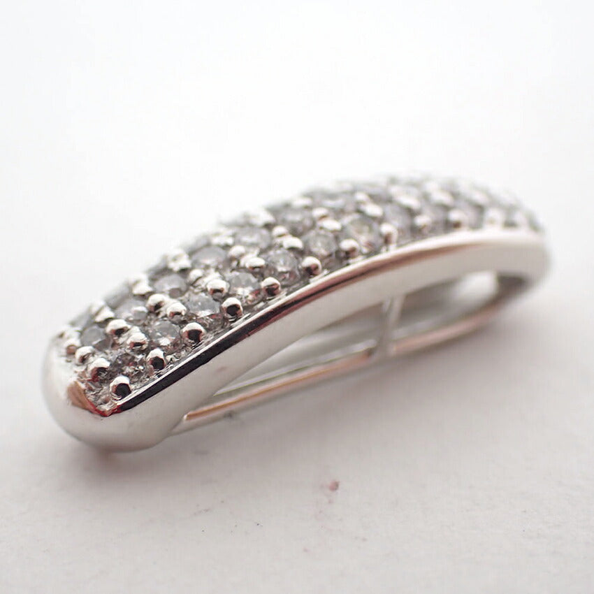 【中古】Pt900/ダイヤモンド/パヴェ/ペンダントトップ/j261-5