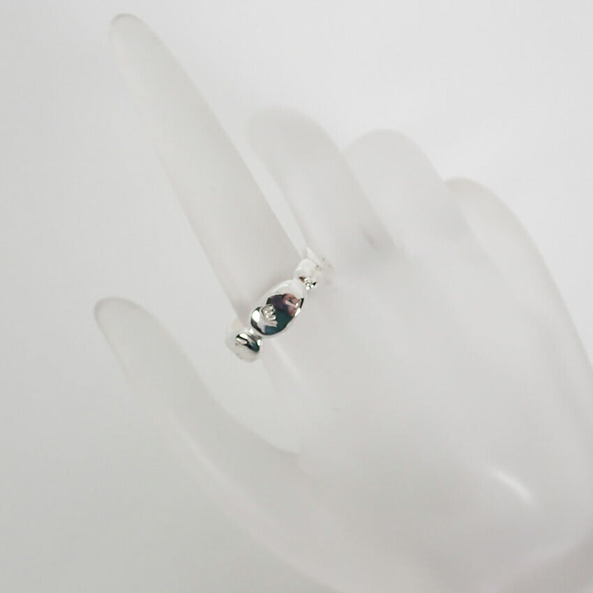 【中古】CHANEL/シャネル 925 ロゴ リング /14号/j262-4