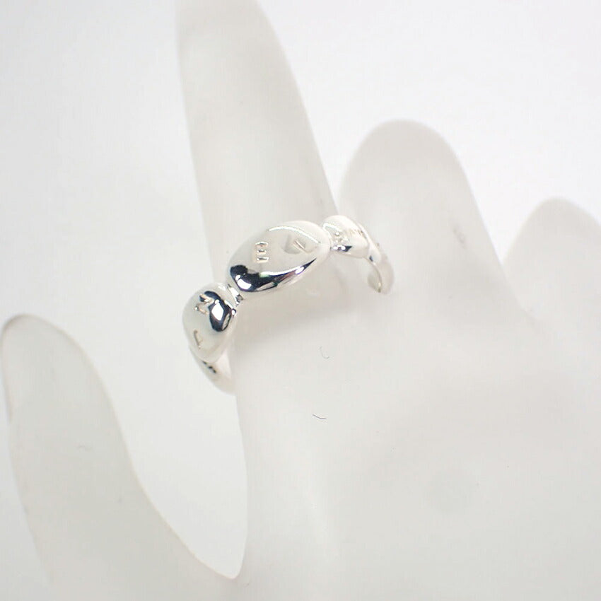 【中古】CHANEL/シャネル 925 ロゴ リング /14号/j262-4