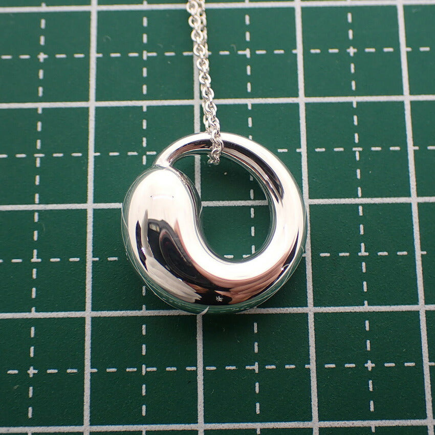 【中古】TIFFANY/ティファニー 925 エターナルサークル ペンダント/ネックレス/j262-5