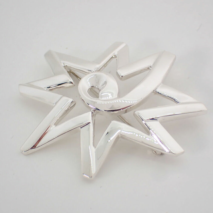 【中古】TIFFANY/ティファニー 925 スターモチーフ ヴィンテージ ブローチ/j262-7