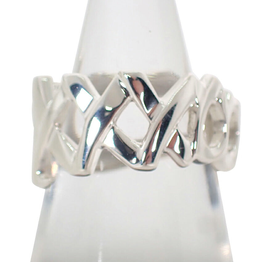 【中古】TIFFANY/ティファニー 925 パロマピカソ ラブ＆キス  エタニティリング /11号/j262-8