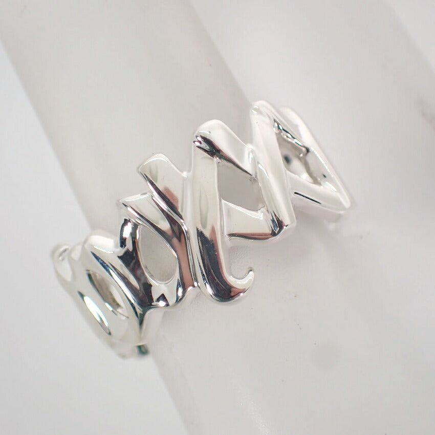【中古】TIFFANY/ティファニー 925 パロマピカソ ラブ＆キス  エタニティリング /11号/j262-8