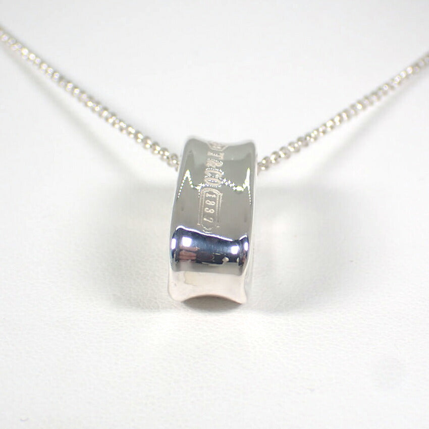 【中古】TIFFANY/ティファニー 925 1837 ペンダント/ネックレス/j262-9