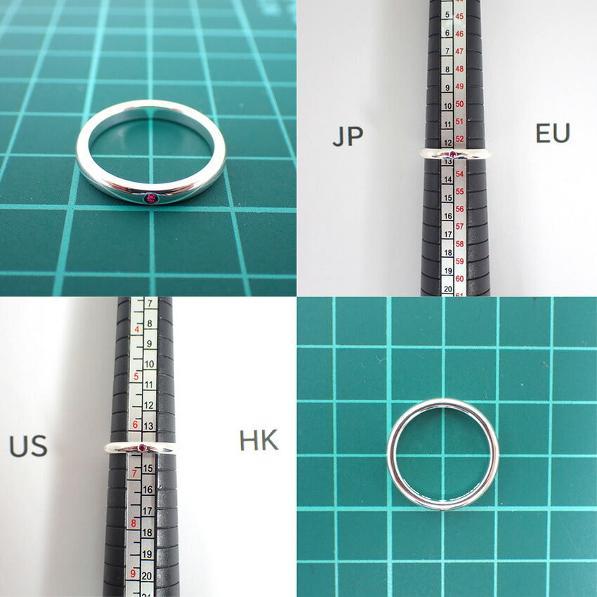 【中古】TIFFANY/ティファニー 925 ルビー スタッキングバンド リング /12.5号/j264-10