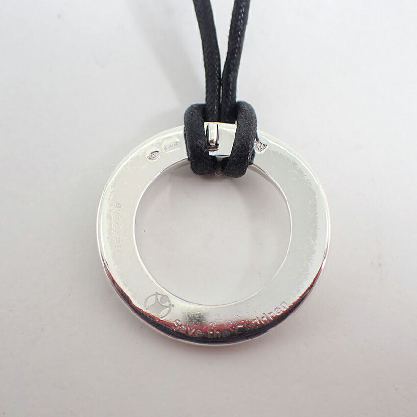 【中古】BVLGARI/ブルガリ 925/セーブザチルドレン ペンダント/ネックレス/j264-1