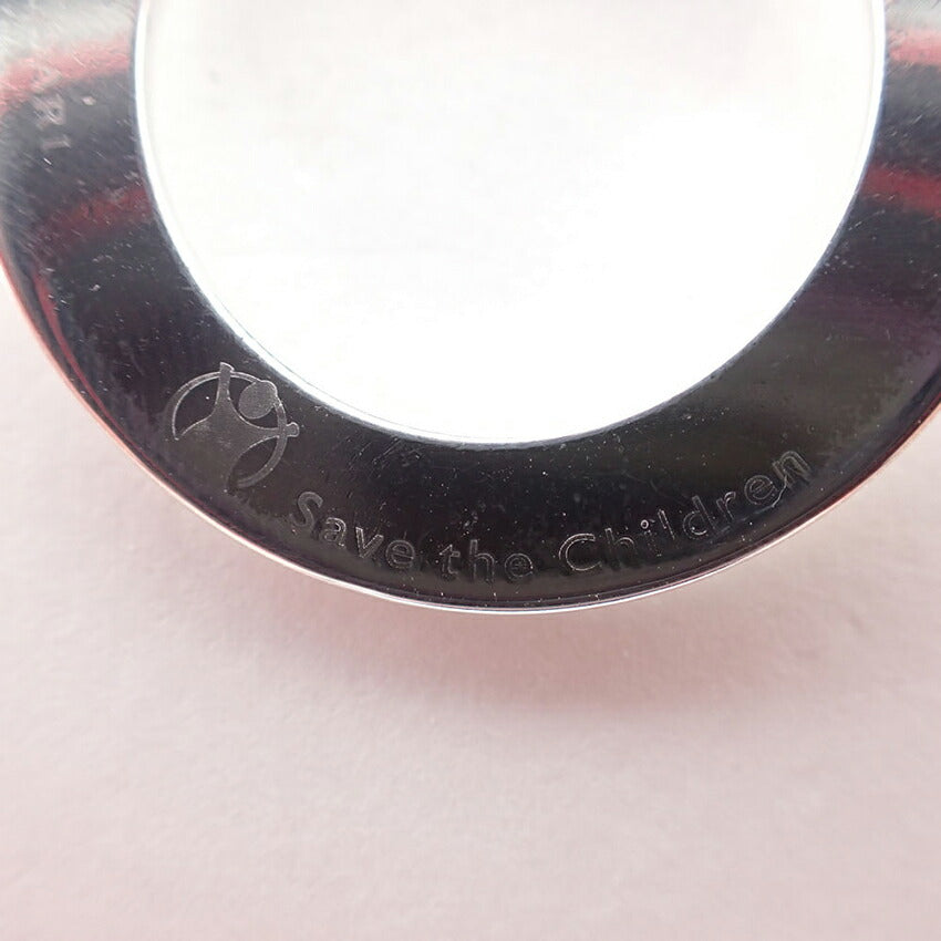 【中古】BVLGARI/ブルガリ 925/セーブザチルドレン ペンダント/ネックレス/j264-1