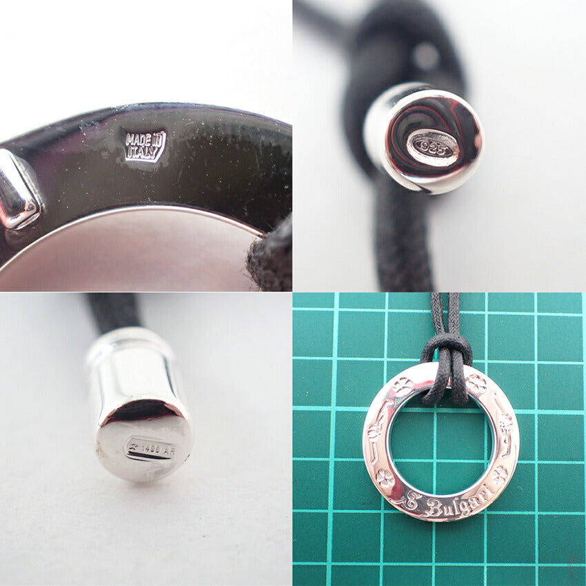 【中古】BVLGARI/ブルガリ 925/セーブザチルドレン ペンダント/ネックレス/j264-1
