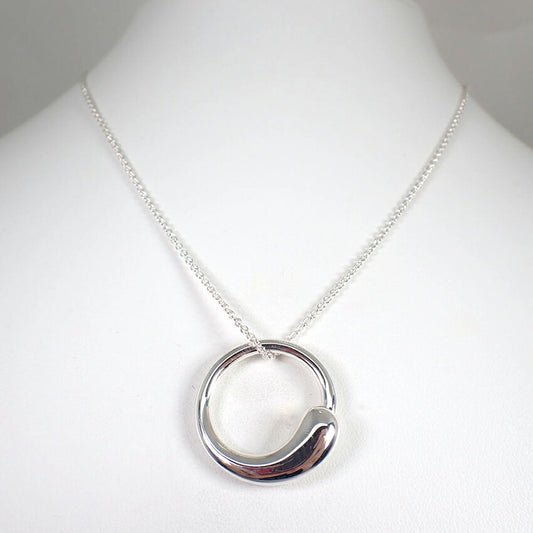 【中古】TIFFANY/ティファニー 925 エターナルサークル ペンダント/ネックレス/j264-3