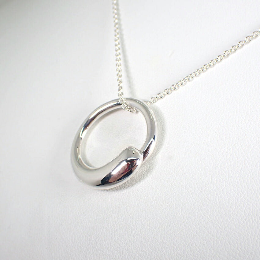 【中古】TIFFANY/ティファニー 925 エターナルサークル ペンダント/ネックレス/j264-3