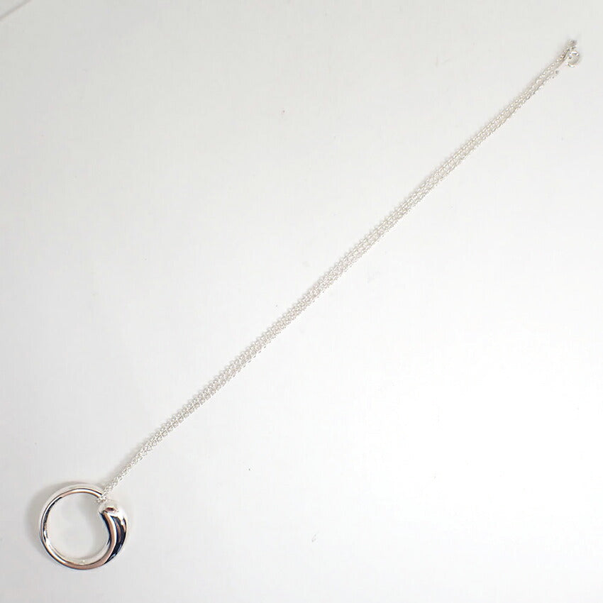 【中古】TIFFANY/ティファニー 925 エターナルサークル ペンダント/ネックレス/j264-3