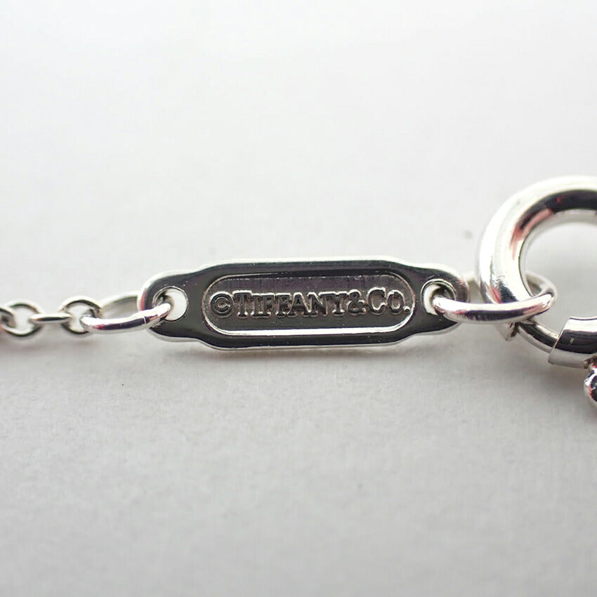 【中古】TIFFANY/ティファニー 925/メタル 1837 トリプル インターロッキング ペンダント/ネックレス/j264-5