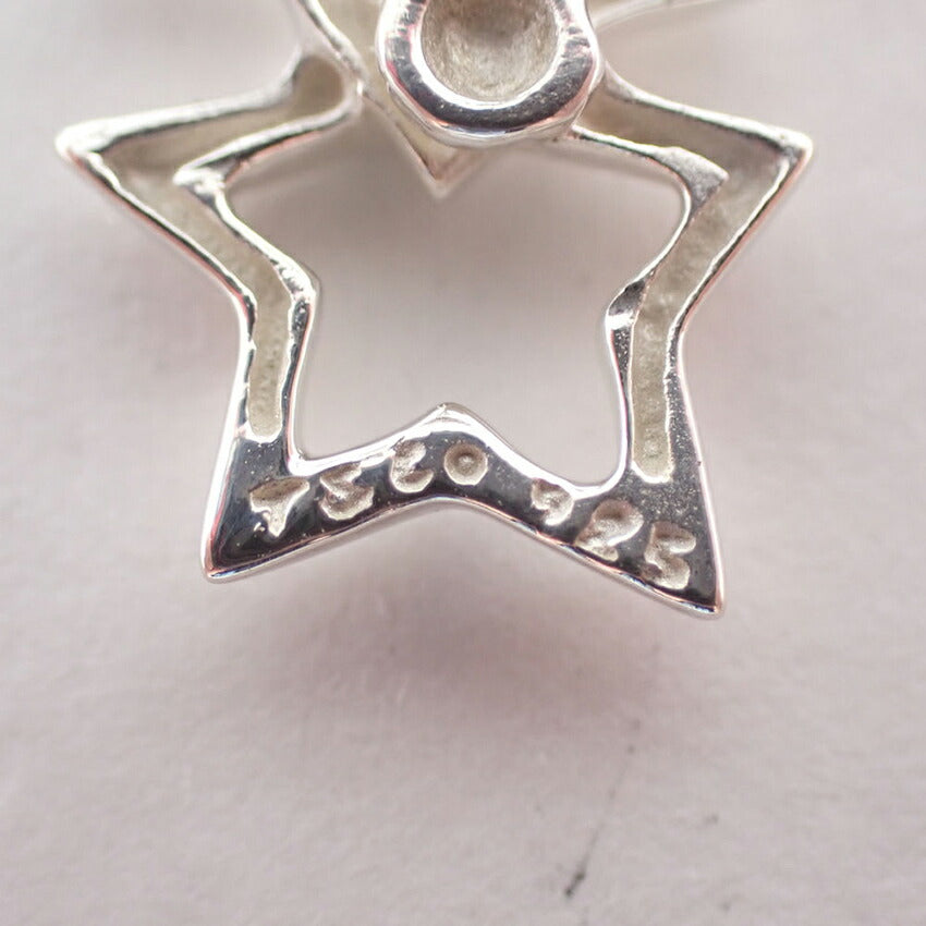 【中古】TIFFANY/ティファニー 925 トリプルスター イヤリング/j264-6