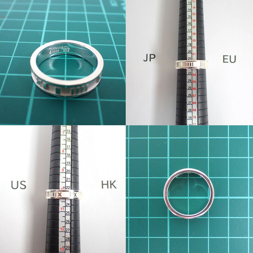 【中古】TIFFANY/ティファニー 925 アトラス リング /22号/j264-9