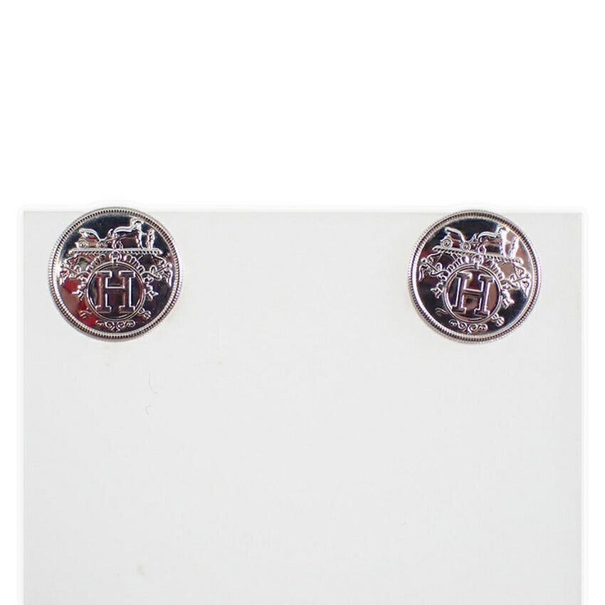 【中古】HERMES/エルメス エクスリブリス ピアス TPM SV925/j265-4