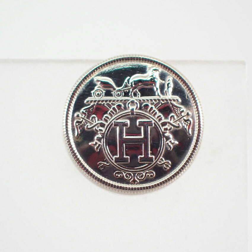 【中古】HERMES/エルメス エクスリブリス ピアス TPM SV925/j265-4