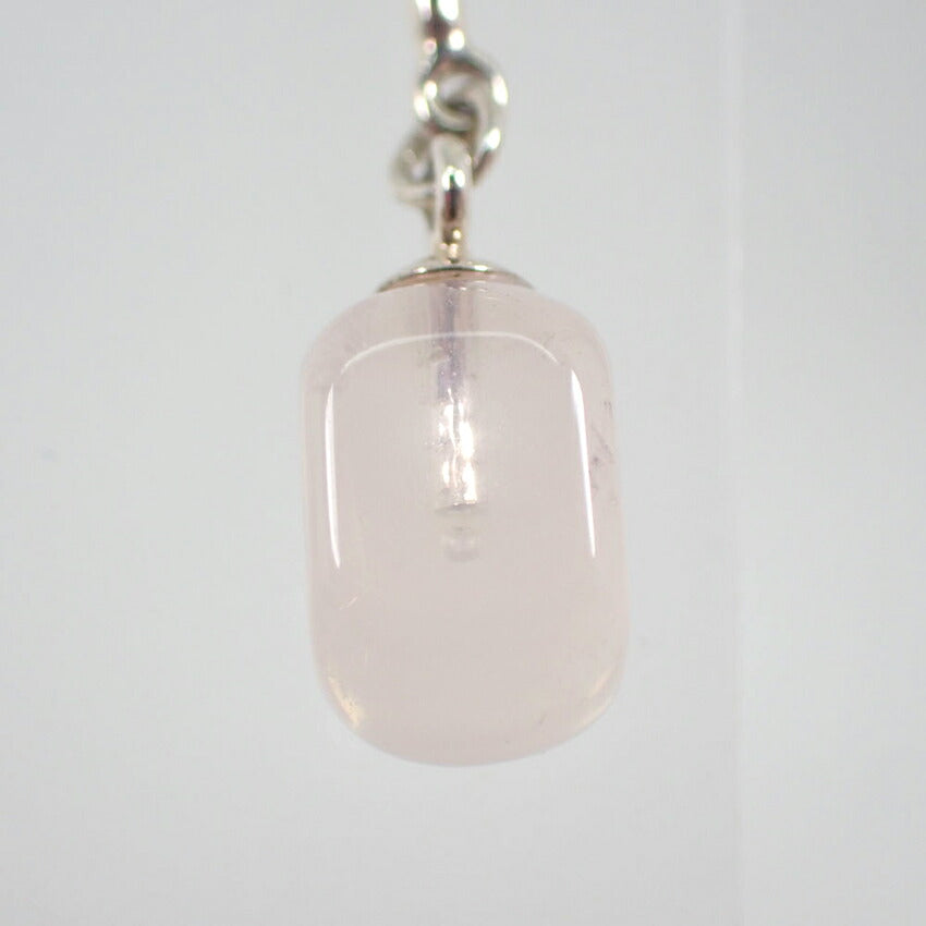 【中古】TIFFANY/ティファニー 925 ローズクォーツ ピアス/j265-8