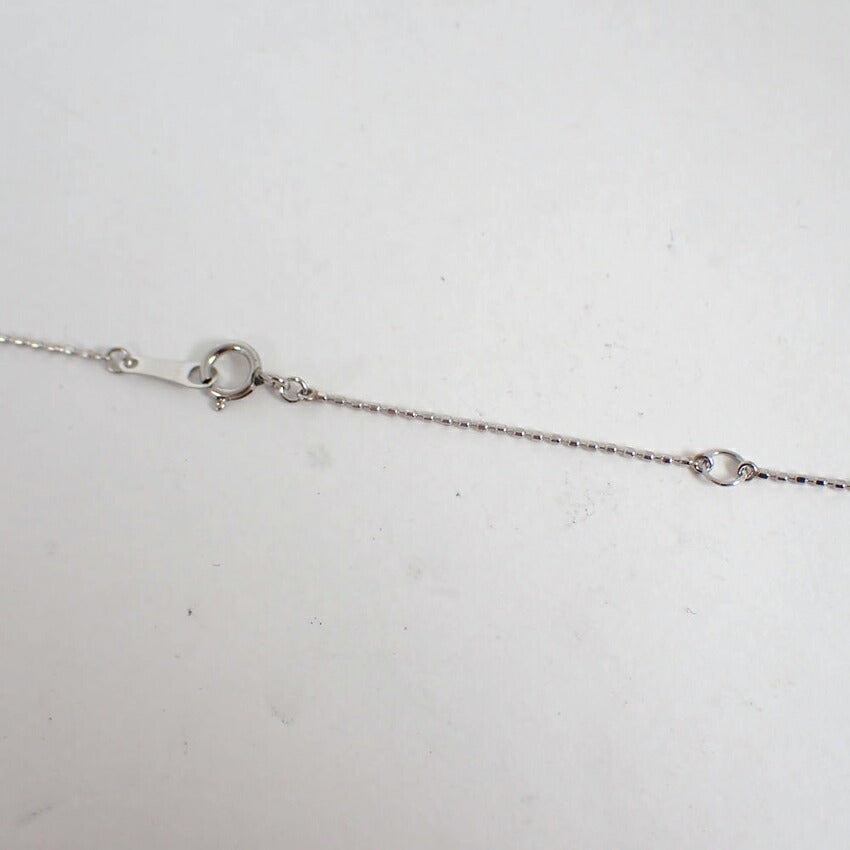 【中古】Pt900/850 パライバトルマリン/ダイヤ 取り巻き ペンダント/j266-9