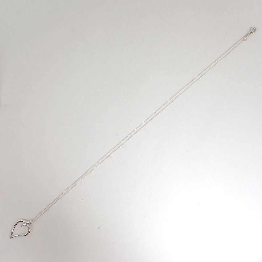 【中古】TIFFANY/ティファニー 925 アンジェラカミングス リーフ ペンダント/ネックレス/j267-11