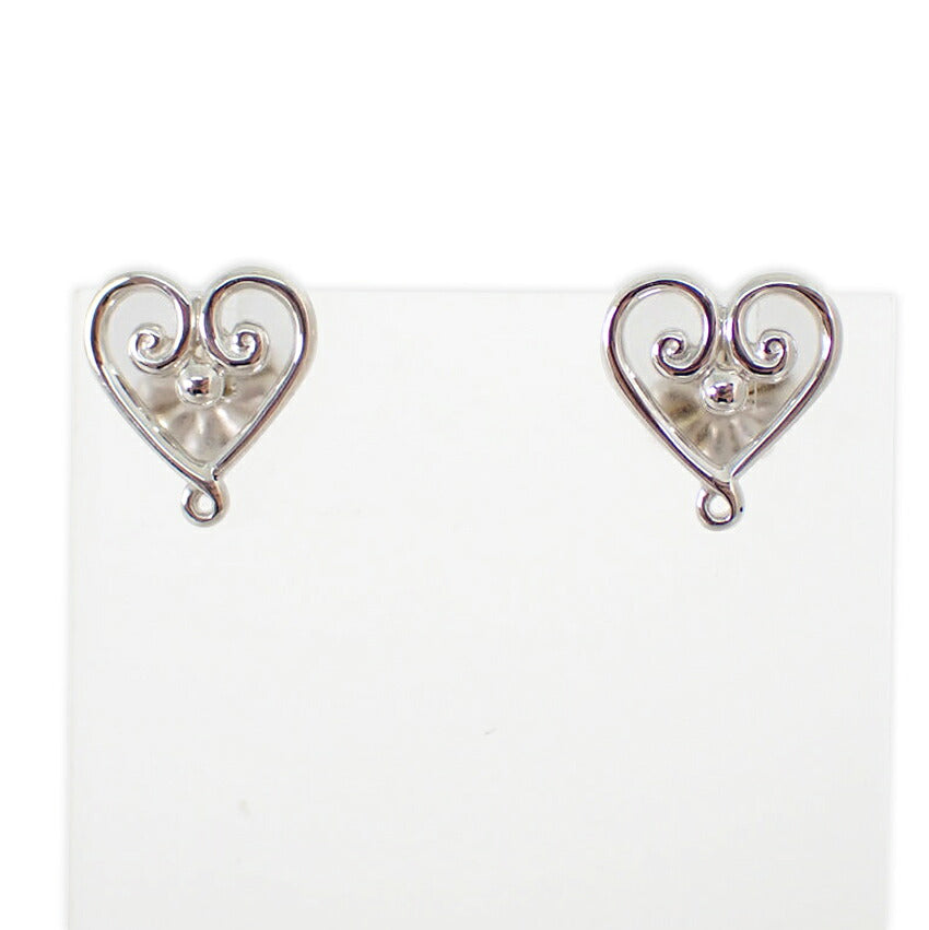 【中古】TIFFANY/ティファニー 925 ヴェネチアン ゴルドーニ ハート ピアス/j267-1