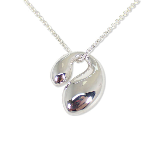 【中古】TIFFANY/ティファニー 925 ダブルティアドロップ ペンダント/ネックレス/j267-2