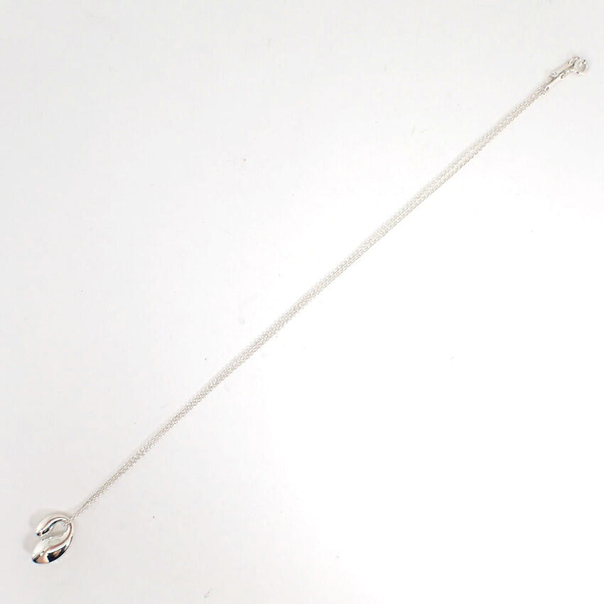 【中古】TIFFANY/ティファニー 925 ダブルティアドロップ ペンダント/ネックレス/j267-2