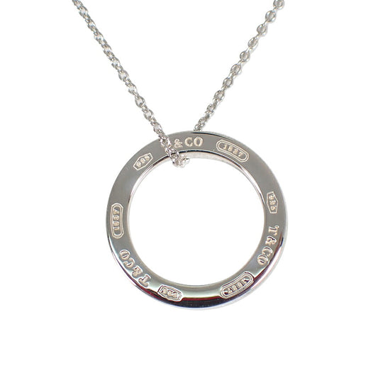 【中古】TIFFANY/ティファニー 925 1837 サークル ネックレス/j268-1