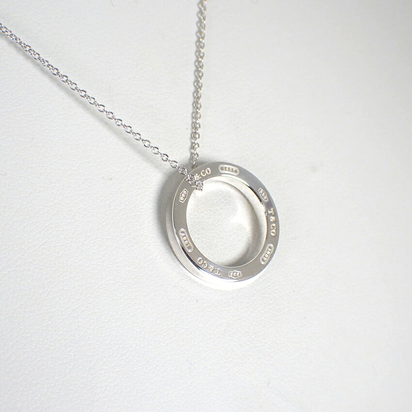 【中古】TIFFANY/ティファニー 925 1837 サークル ネックレス/j268-1