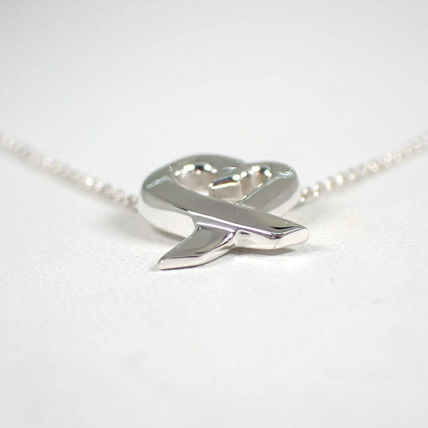 【中古】TIFFANY/ティファニー 925 ラビングハート ペンダント/ネックレス/j268-2