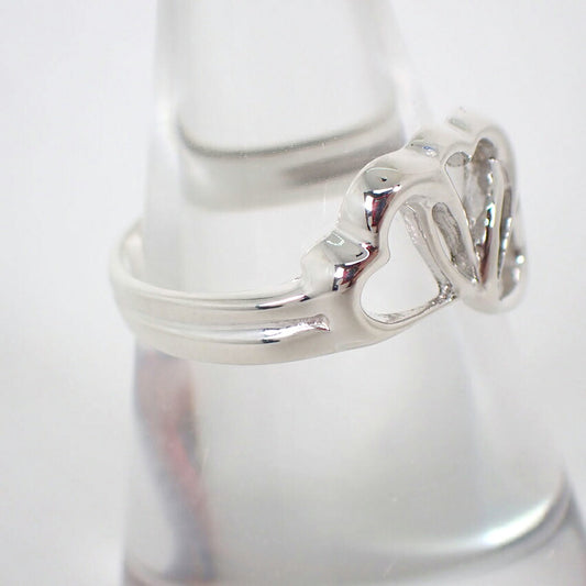 【中古】TIFFANY/ティファニー 925 トリプルハート リング /12号/j268-3