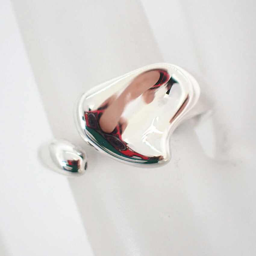 【中古】TIFFANY/ティファニー 925 フルハート リング /9号/j268-5