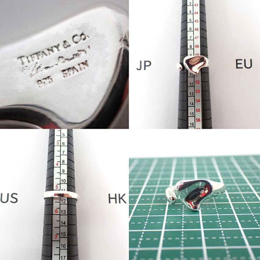 【中古】TIFFANY/ティファニー 925 フルハート リング /9号/j268-5