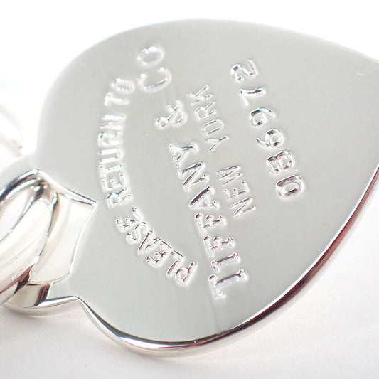 【中古】TIFFANY/ティファニー 925 リターントゥティファニー ハートタグ キーリング/j268-6