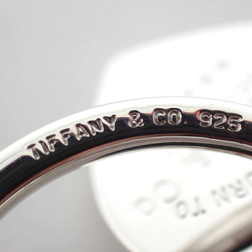 【中古】TIFFANY/ティファニー 925 リターントゥティファニー ハートタグ キーリング/j268-6
