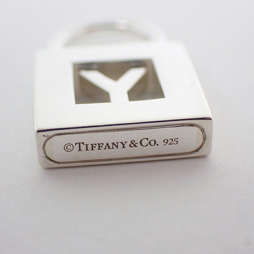 【中古】TIFFANY/ティファニー 925 イニシャル/Y カデナ チャーム/トップ/j268-7