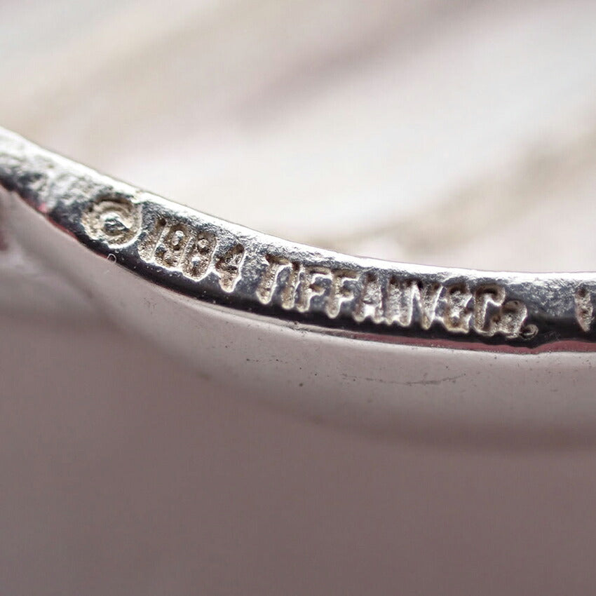 【中古】TIFFANY/ティファニー 925 リーフ ブローチ ヴィンテージ/j268-8