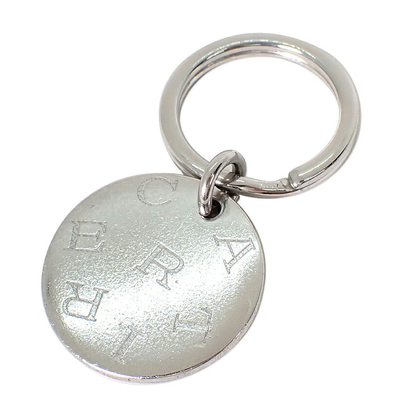 【中古】Cartier/カルティエ シルバーカラー ロゴ キーホルダー/キーリング/j269-10