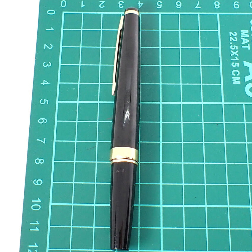 【中古】PILOT/パイロット 万年筆  ペン先18K ブラック×ゴールド/j269-1