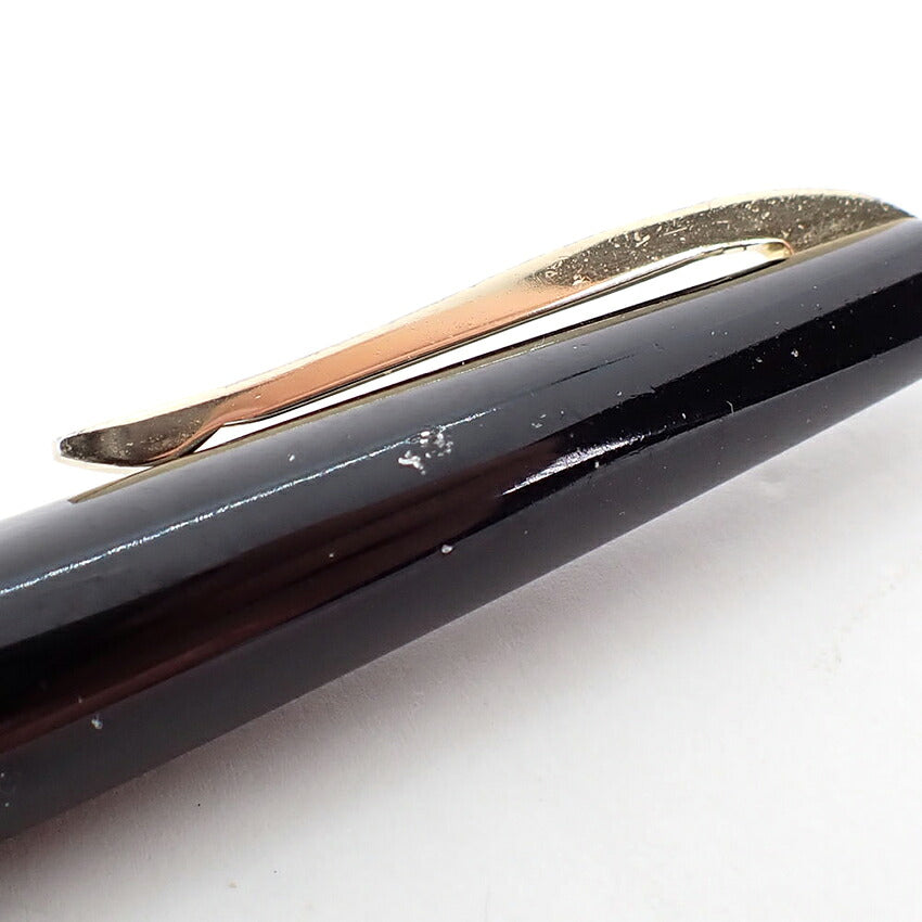 【中古】PLATINUM/プラチナム 万年筆 ペン先１８K ブラック×ゴールド/j269-2