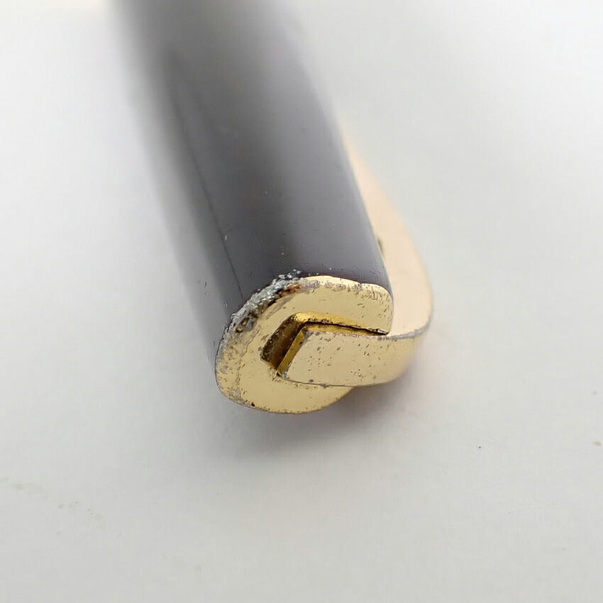 【中古】PLATINUM/プラチナム 万年筆 ペン先１８K ブラック×ゴールド/j269-2